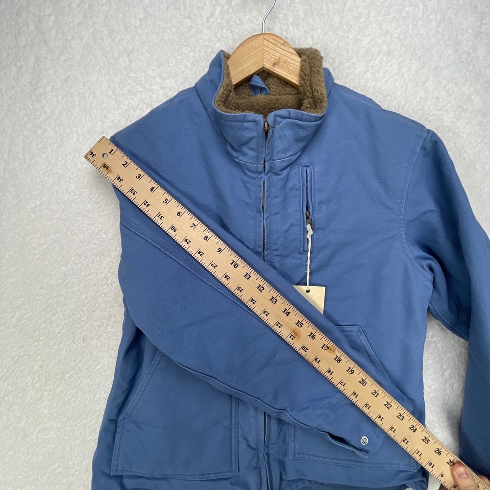 Carhartt‎ Jacket Sherpa Lined Womens Medium WJ022 FHB French Blue NWT - Picture 8 of 16